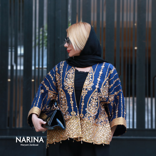 کت مجلسی زنانه جواهردوزی