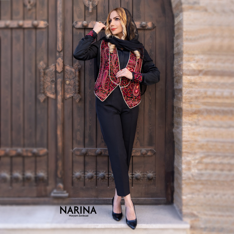 جلیقه زنانه مجلسی ناریا
