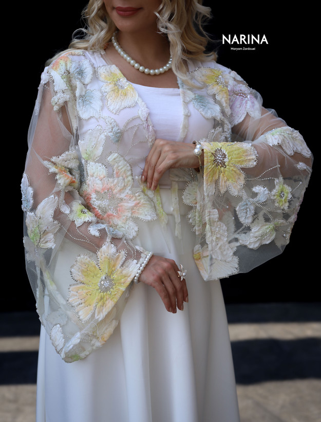 کت زنانه مجلسی رز