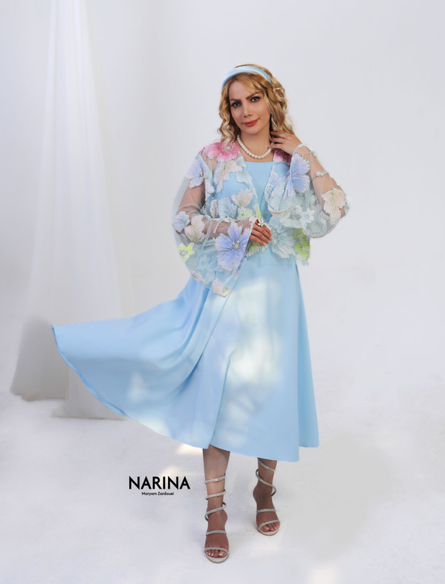 کت مجلسی زنانه دریا