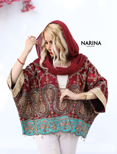 کت مجلسی زنانه جواهردوزی